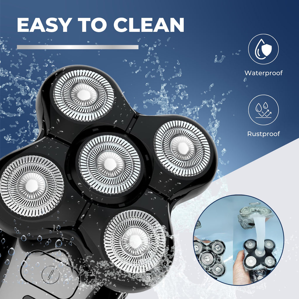 5 Pack Dual Track Shaver Replacement Blades C87668
