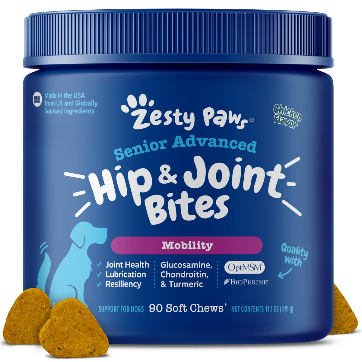 Chicken 90ct Dog Joint Supplement J12798
