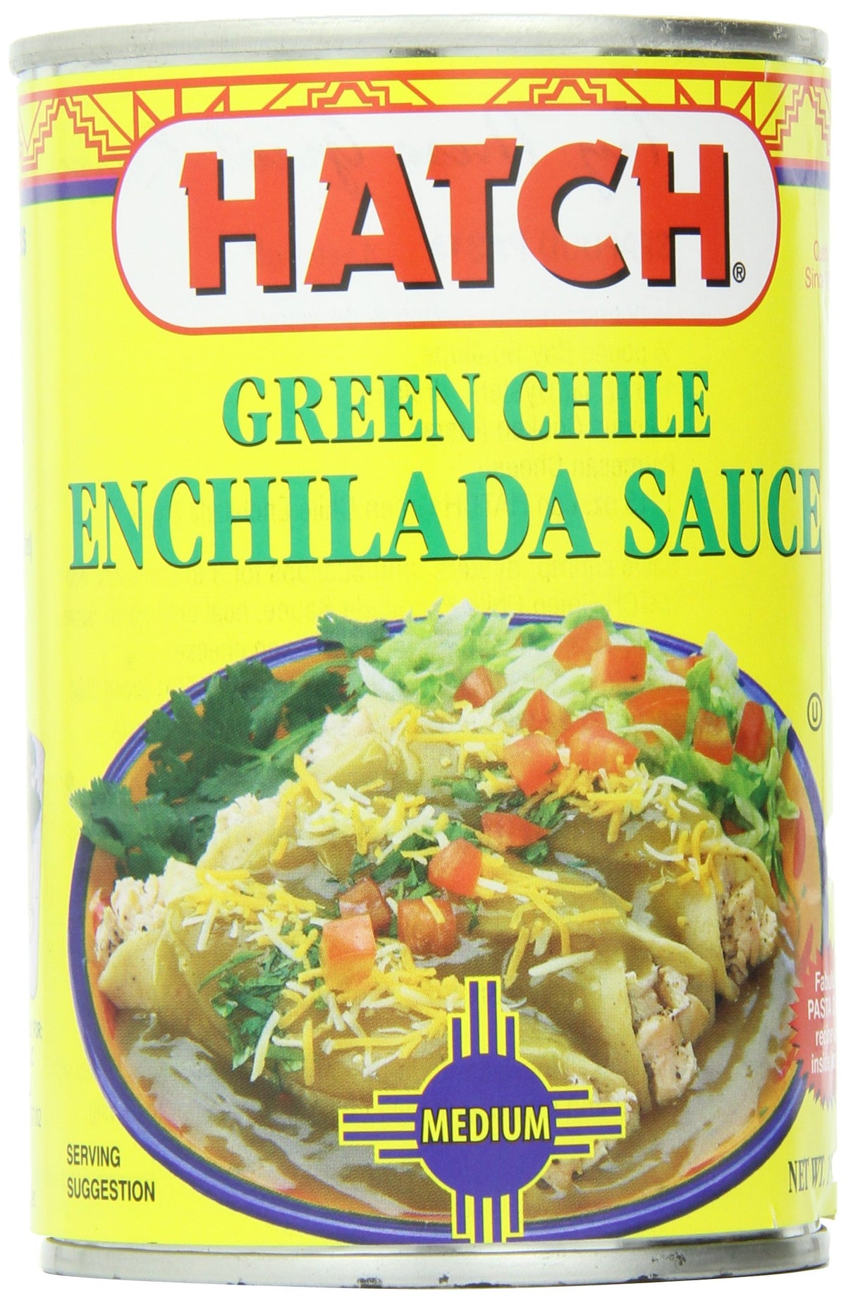 Green Chile Enchilada Sauce, Medium, 15 Ounce (Pack of 12) Y47074